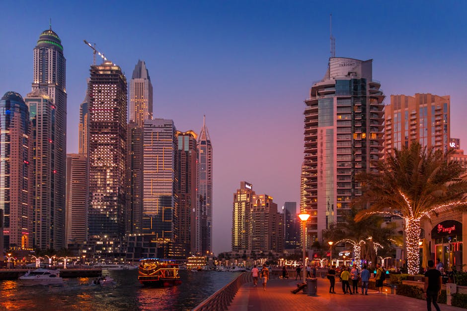 City Buildings during Sunset