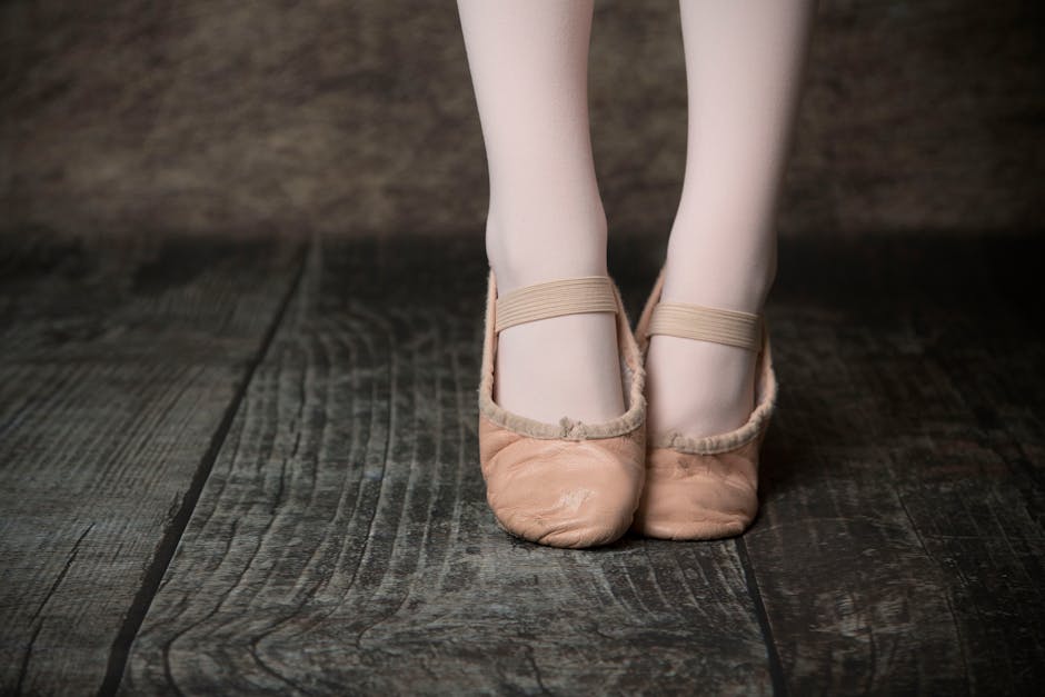 Tiny ballet shoes