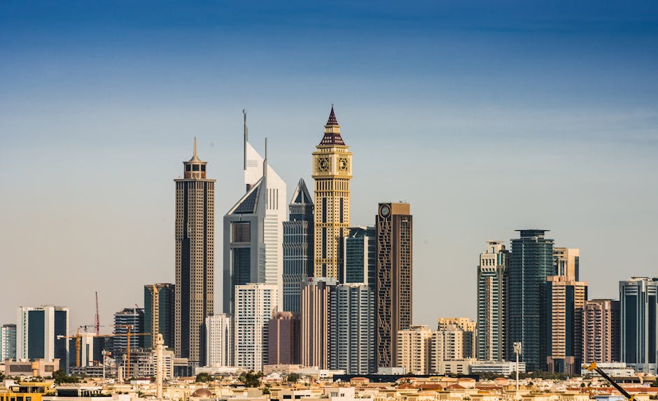 City Skyline in Dubai Emirates