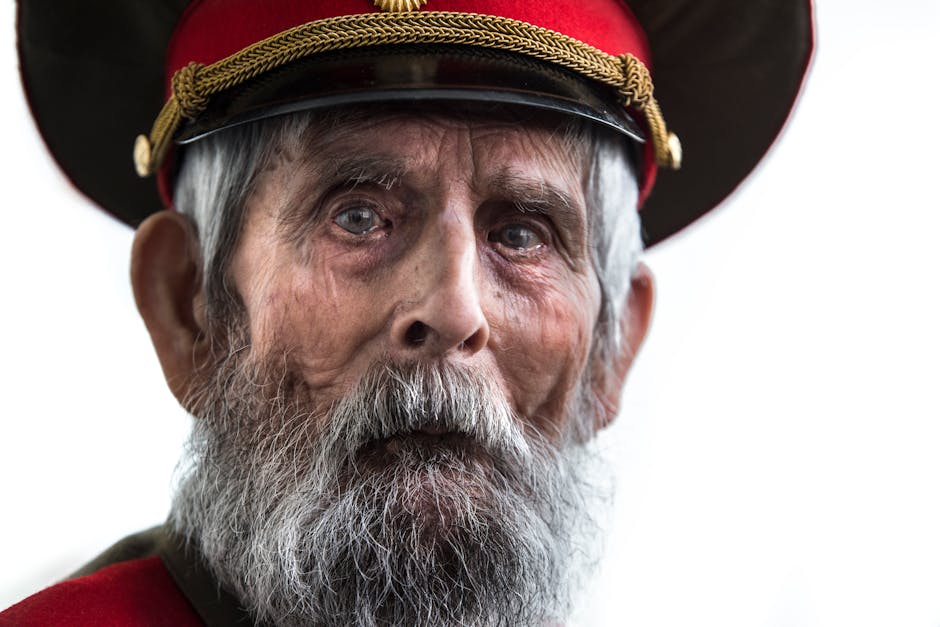 A Bearded Man Wearing a Hat