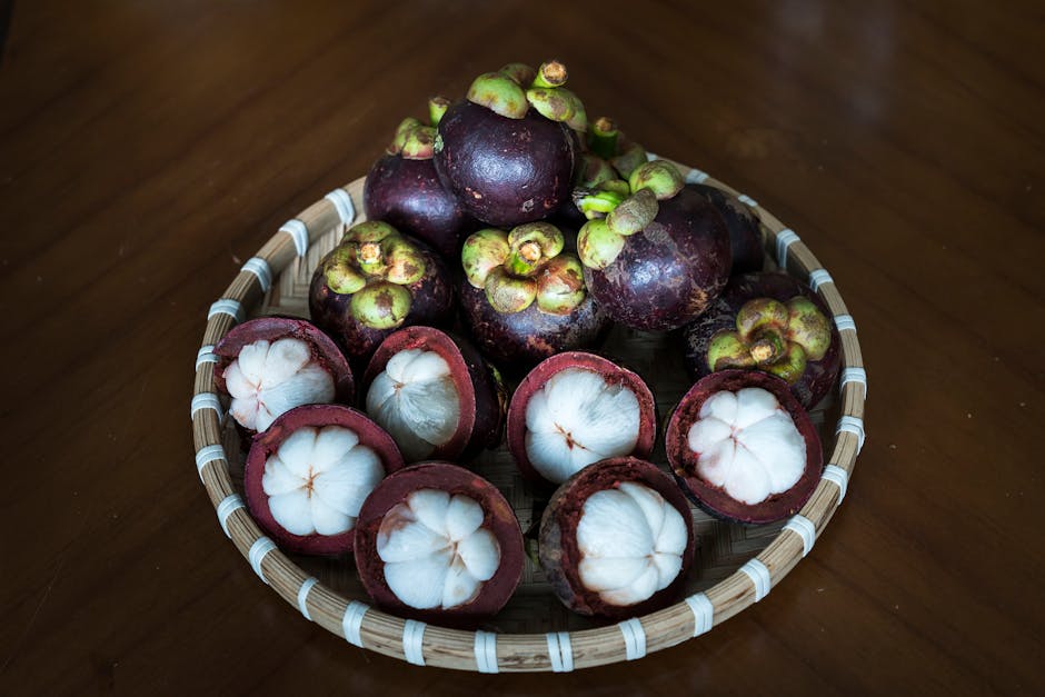 Basket of Mangosteen