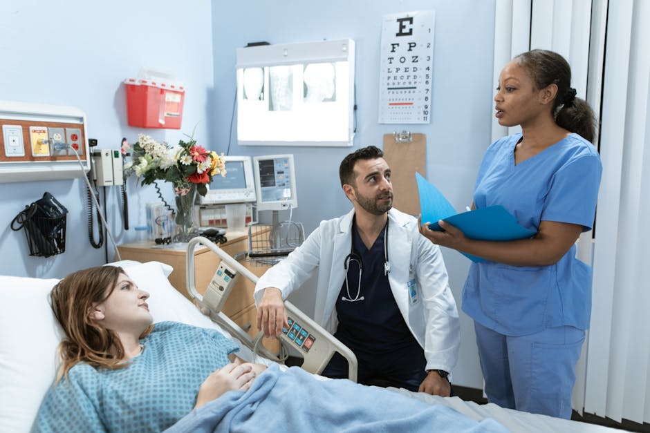 Doctor talking to a Patient