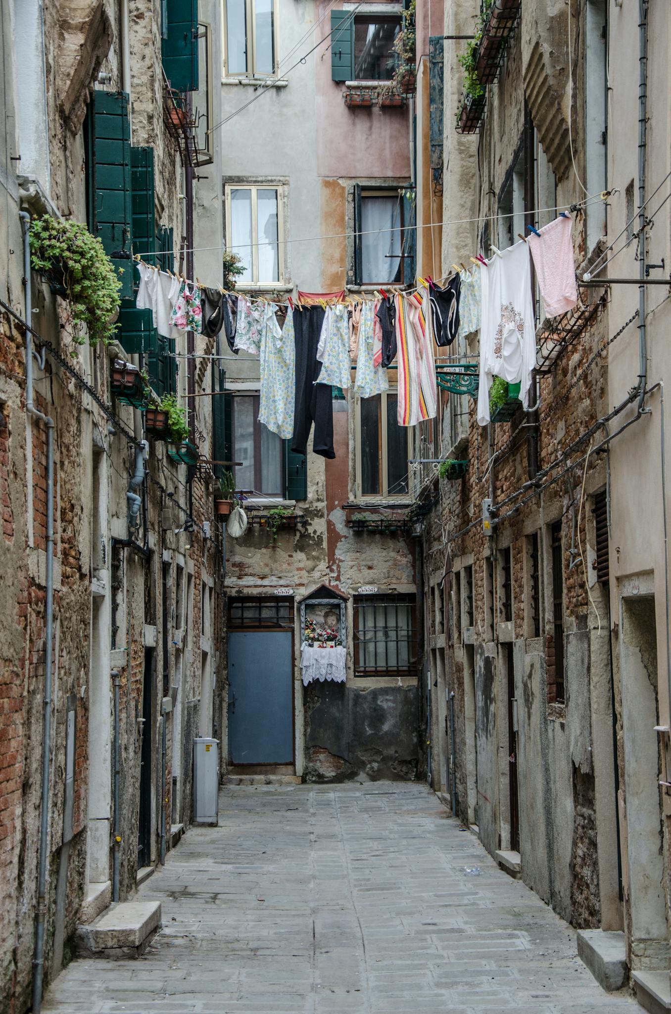 Residential Alley in Poor District 