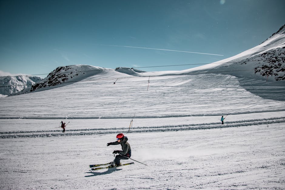 skiing in Sölden