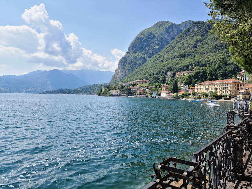 Green Mountains by the Sea