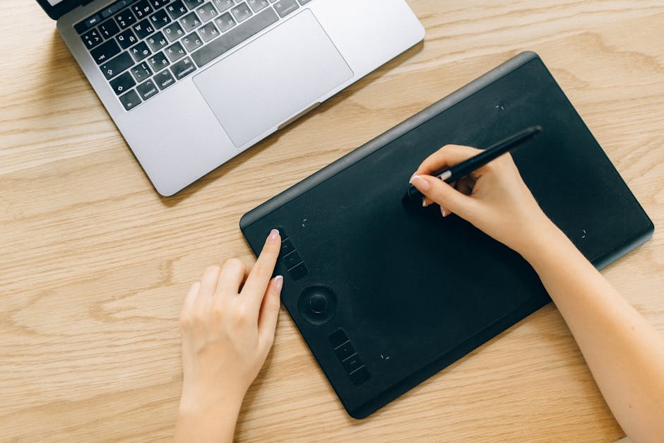 Person Holding Black Tablet Computer Case