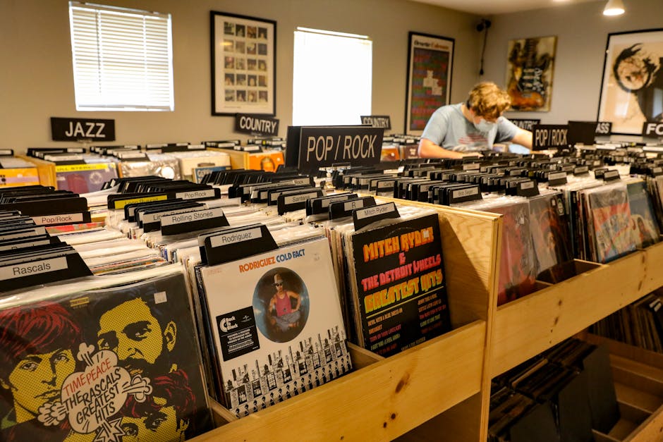 Vinyl Records Store