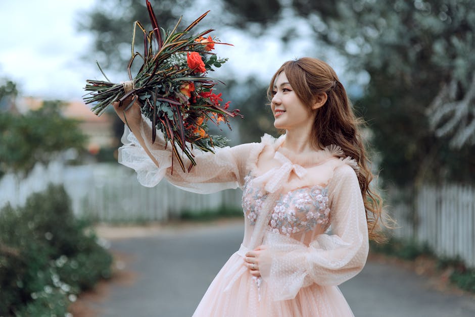 Woman’s Pink Dress