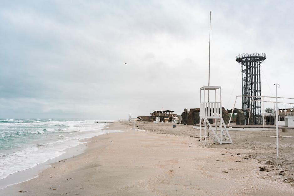 Shot of the Coastline at Z City Beach