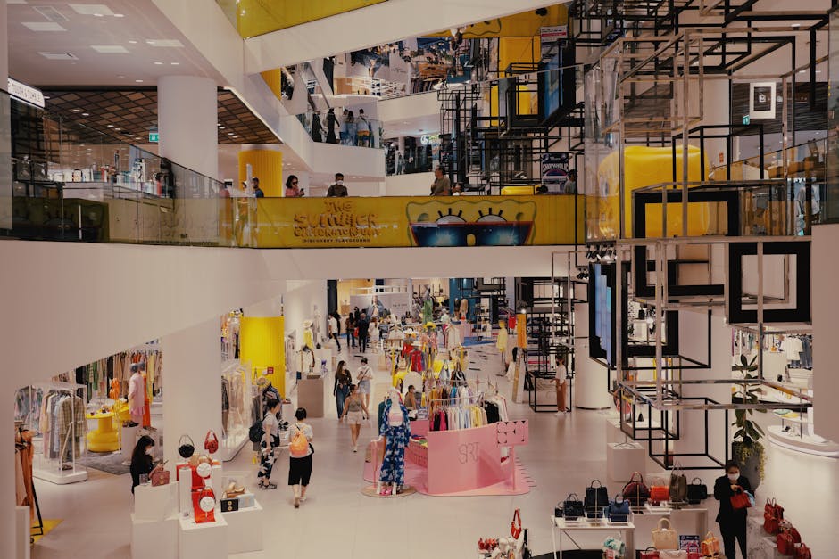 Interior Design of Shopping Mall