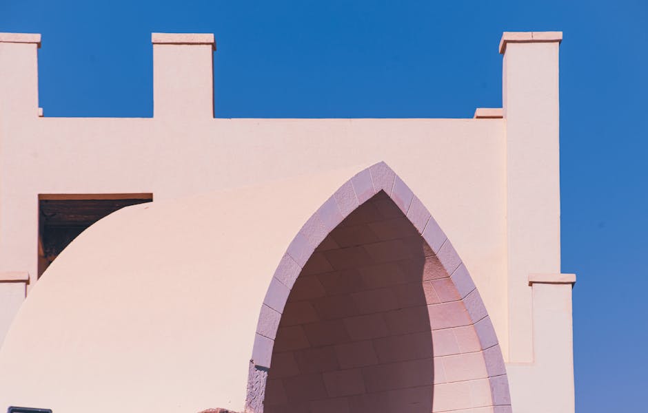 Arch in Museum in Dubai