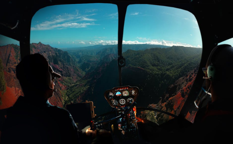 Two Pilot Inside Aircraft