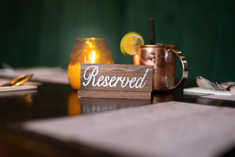 Table Reserved