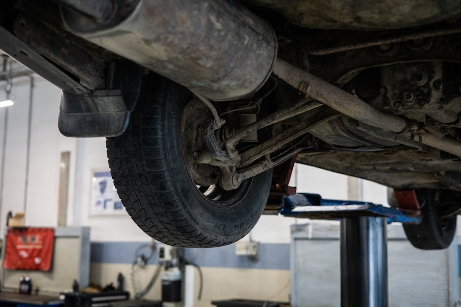 Photo of Automobile Under Chassis