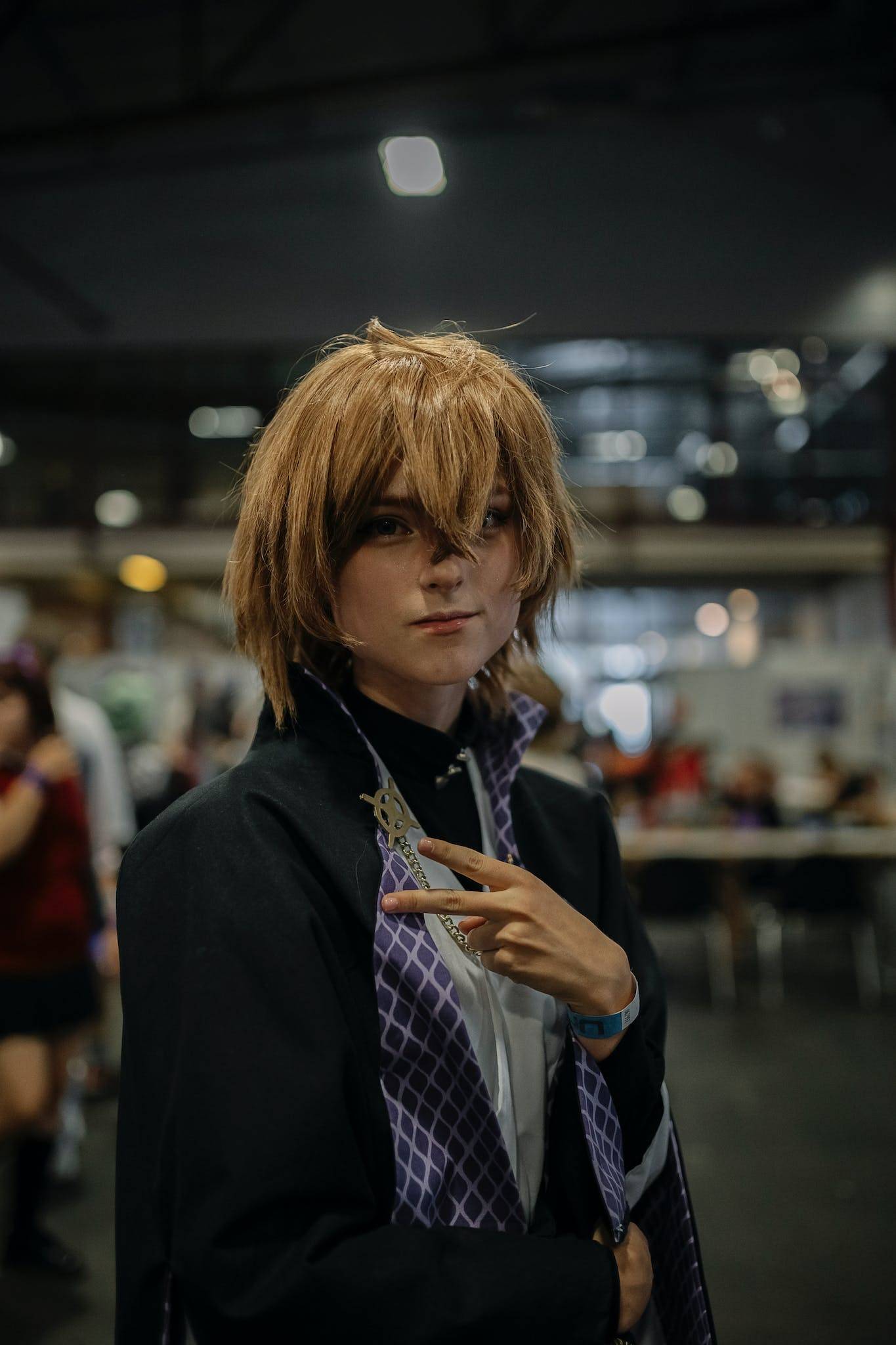 Young Person in a Cosplay at a Fan Convention