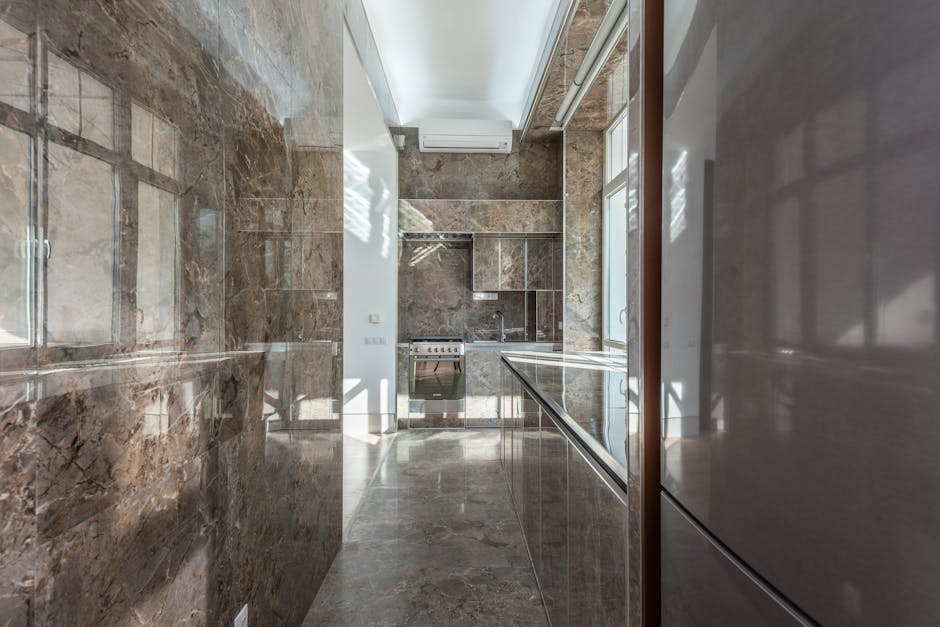 Modern Kitchen Interior Design with Tiles