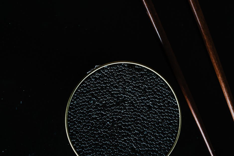 Close-up of Caviar