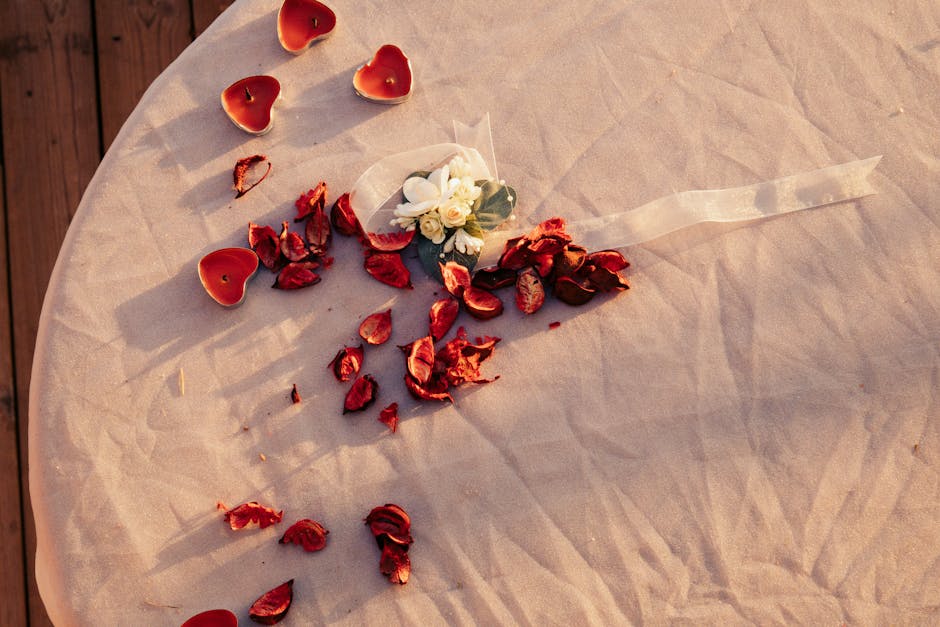 Fruit, Flowers and Heart Shaped Candles