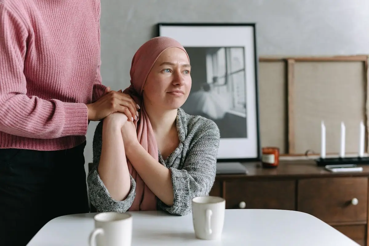 A Person Holding Hands with a Woman