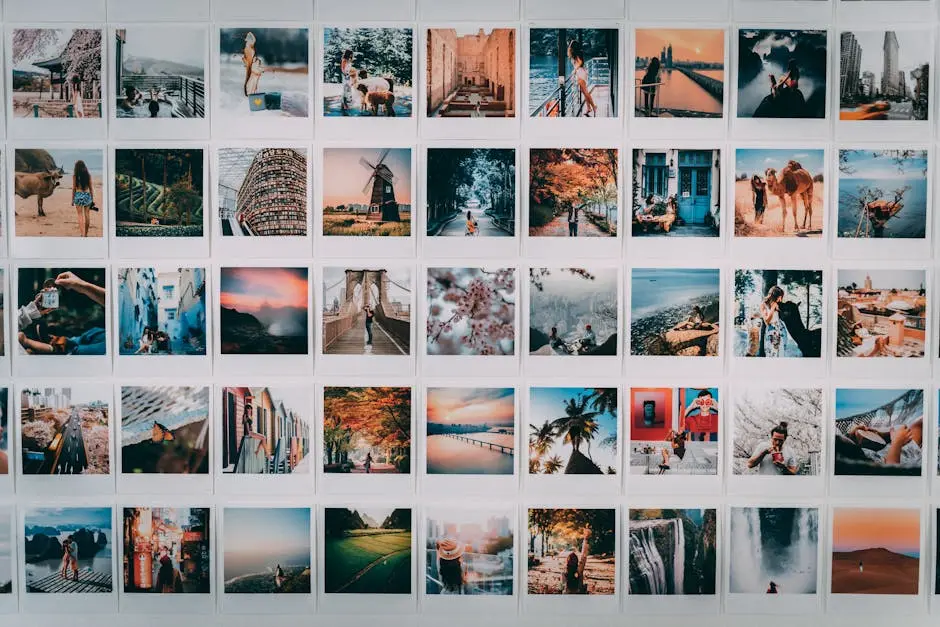 A vibrant collage of travel photographs showcasing global destinations and experiences.