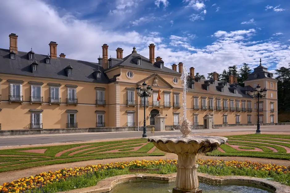 The El Pardo Royal Palace in Madrid