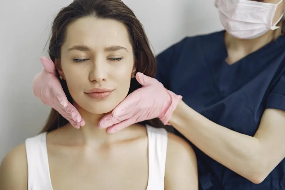 Aesthetician provides a relaxing facial treatment to a woman in a spa, enhancing her beauty and skincare routine.