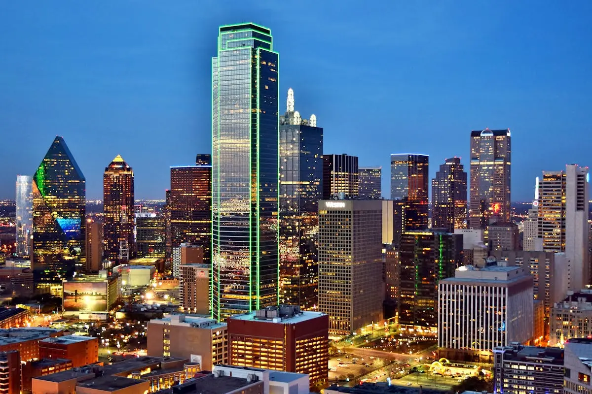 The Bank of America Plaza at Dallas, Texas