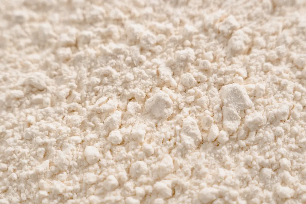 White Powdered Sugar in Close Up Photography