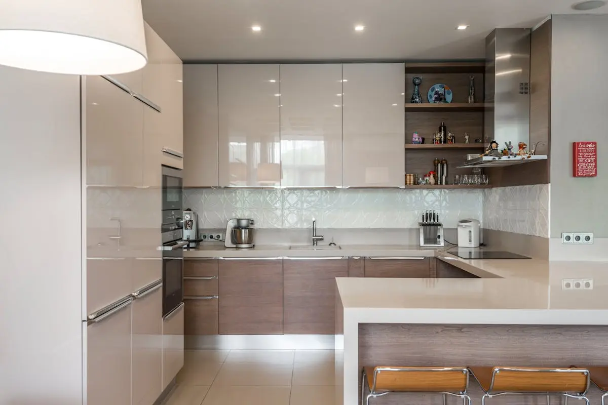 
An Interior of a Kitchen