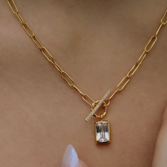 gold necklaces