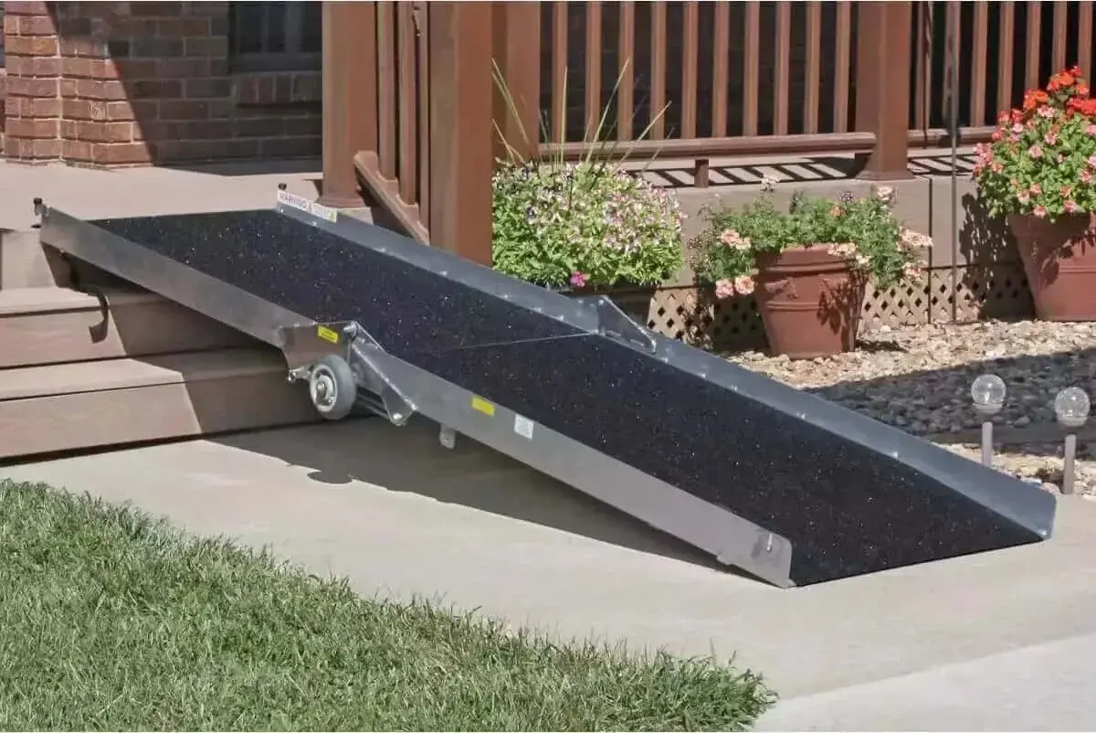 PVI - Wheel-A-Bout Aluminum Portable Wheelchair Ramp