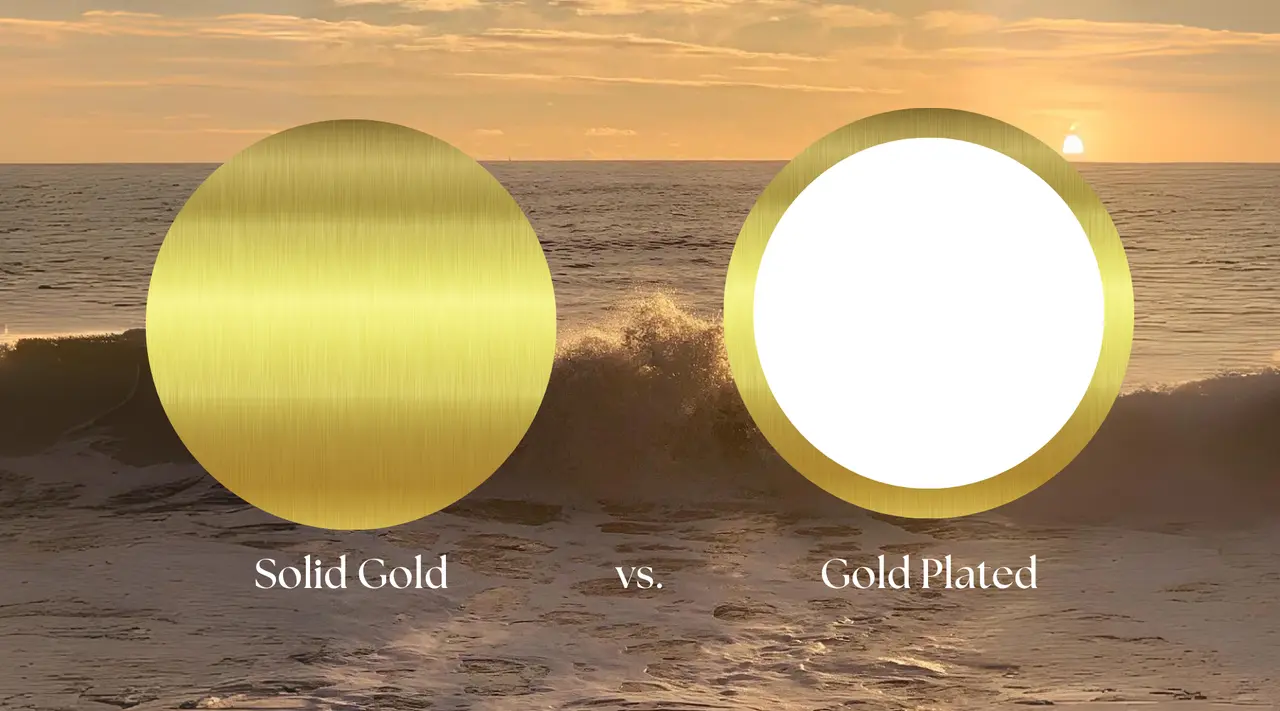 gold plated vs solid gold