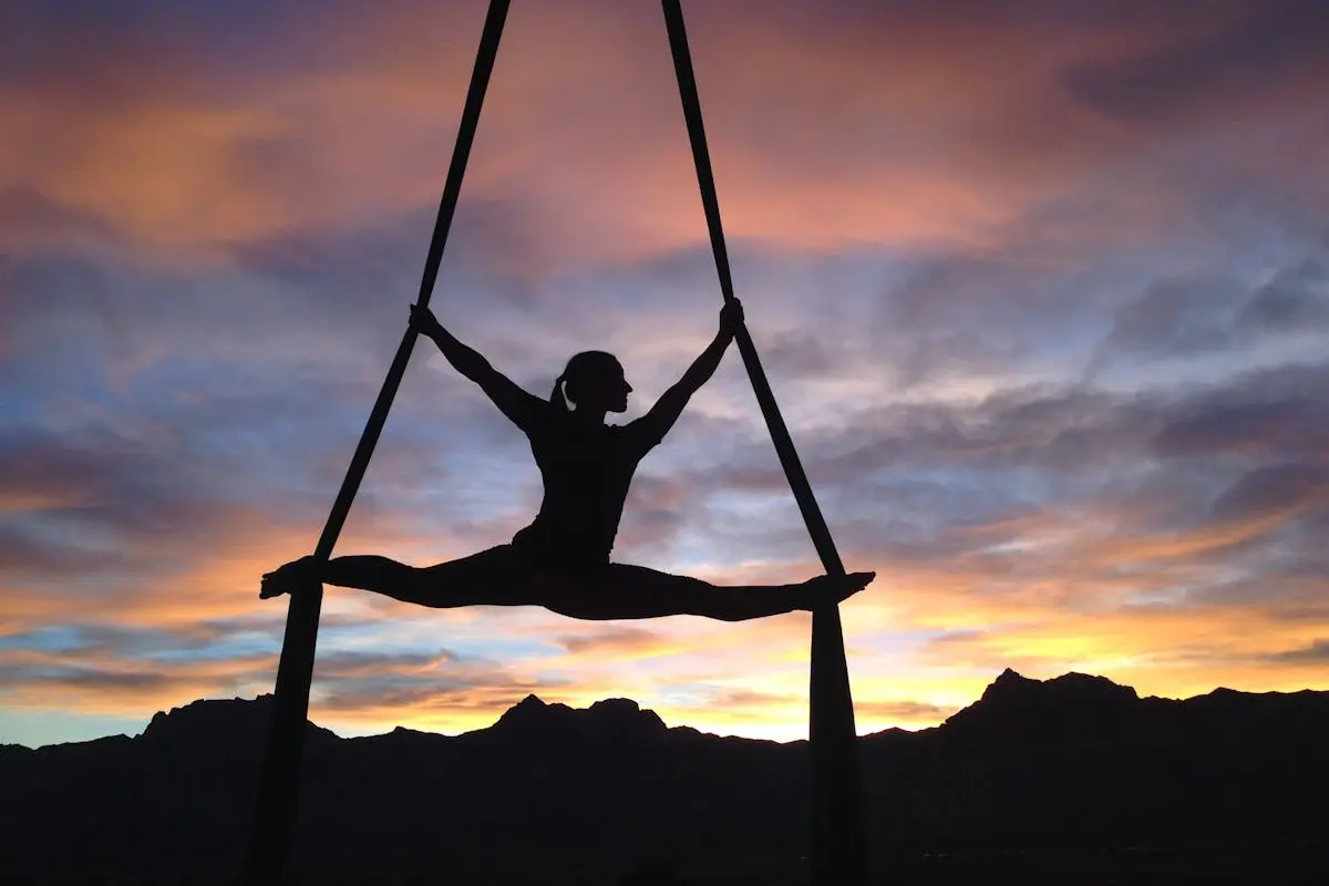 Woman Doing Yoga