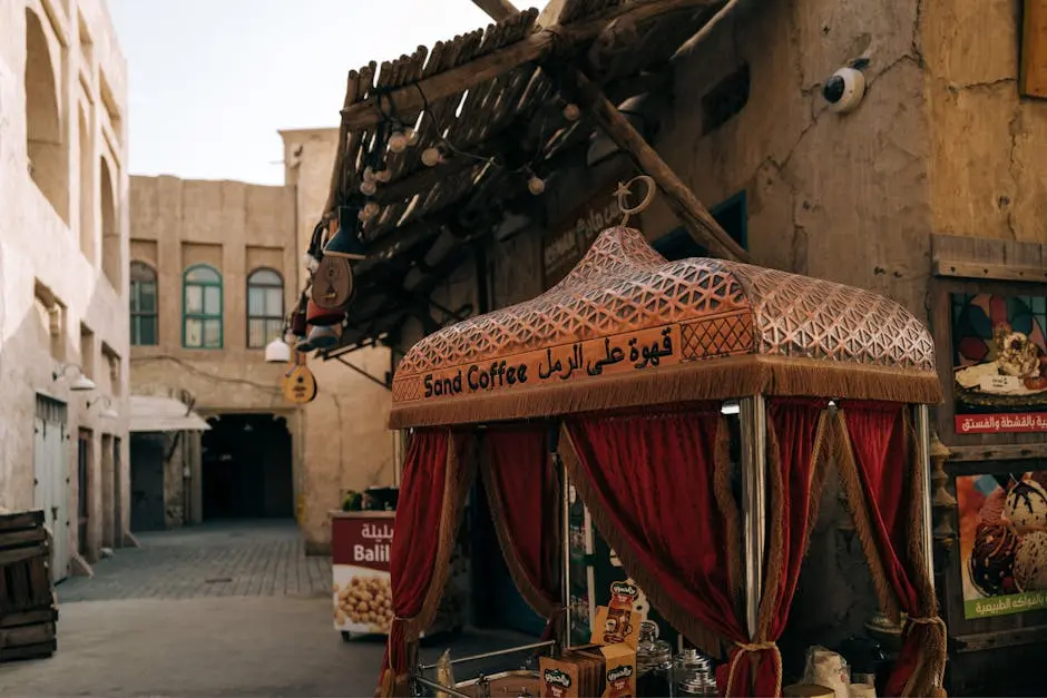 Coffee Booth on Dubai Street