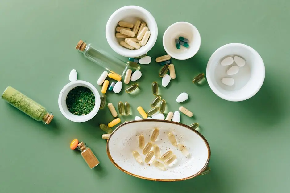 Flat Lay Photo of Alternative Medicines