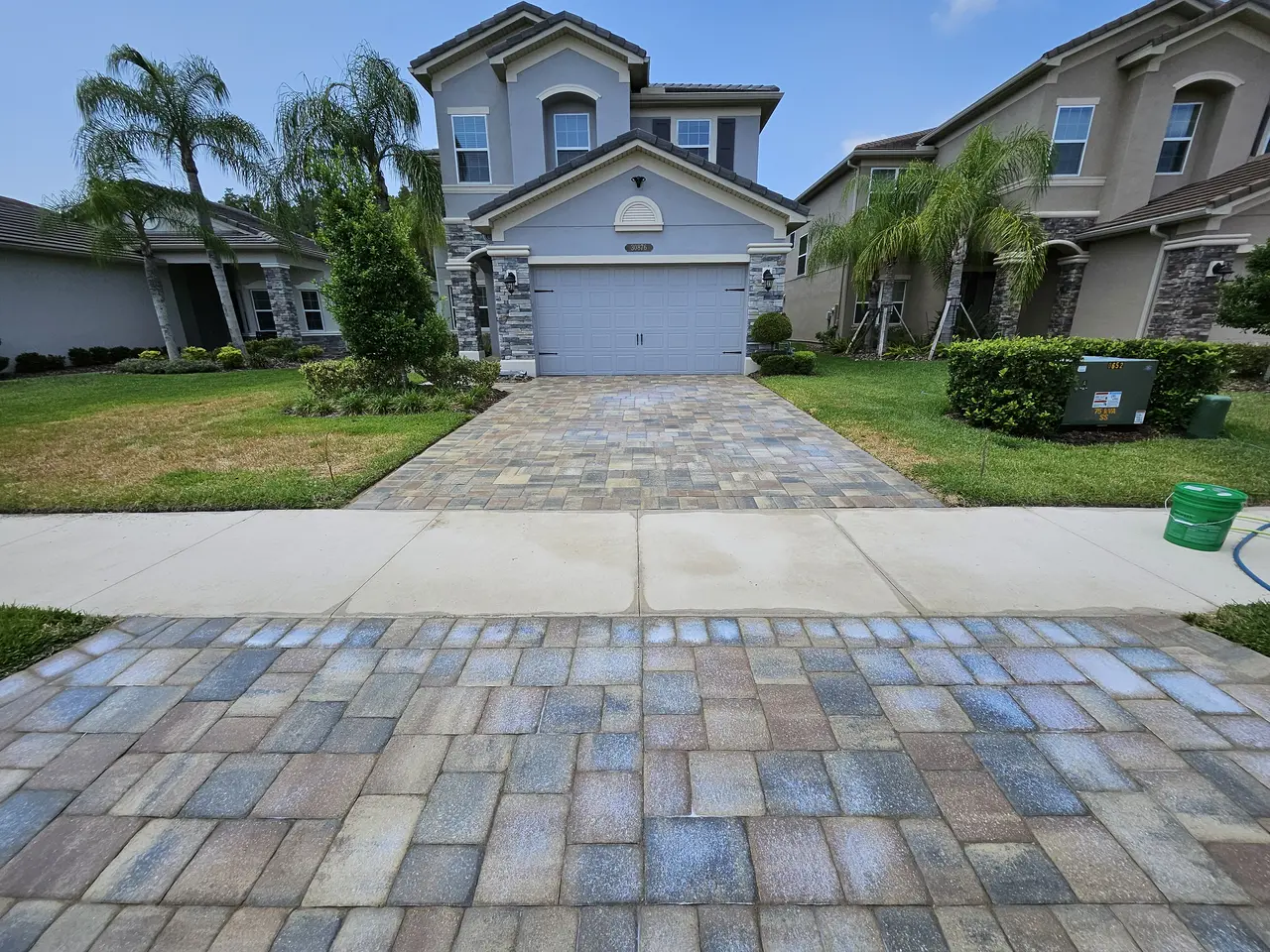 Why Power Washing Your Driveway Can Increase Your Home's Value in Palm Harbor