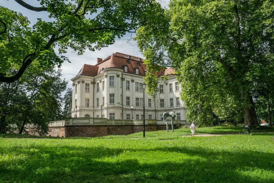 Lesnica Castle in Wroclaw Poland