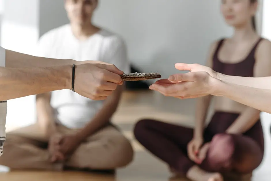 Group of People During Meditation