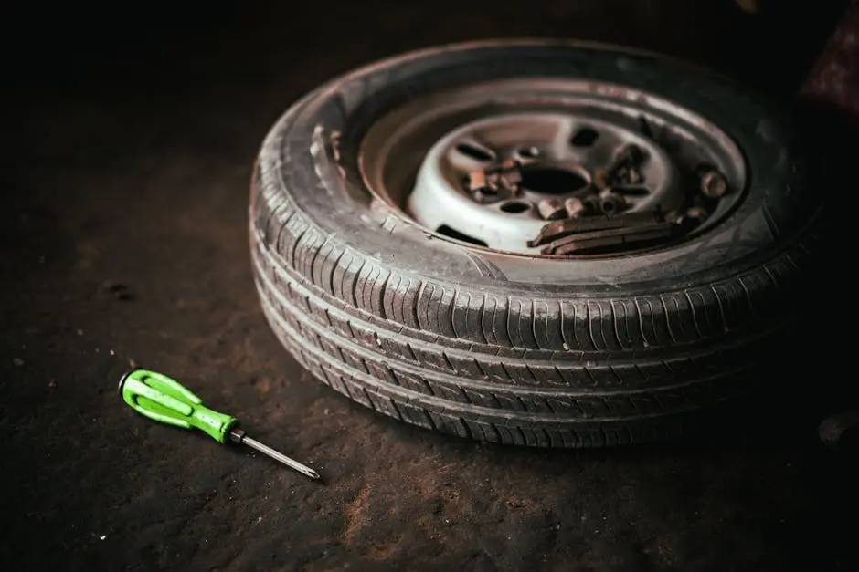 Busy Automobile Workshop: Mechanics at Work in a Garage