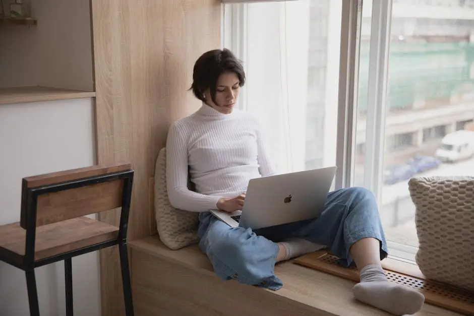 Photo Of Woman Using Laptop