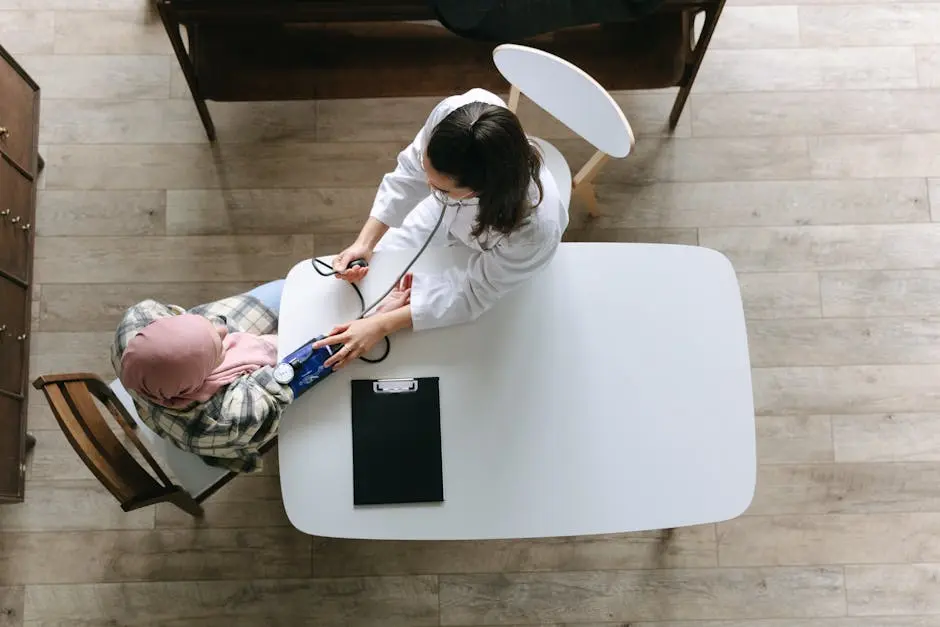 Doctor Checking a Patient