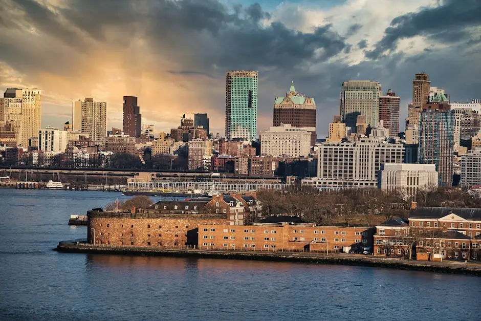 A Scenic View of the New York City Skyline