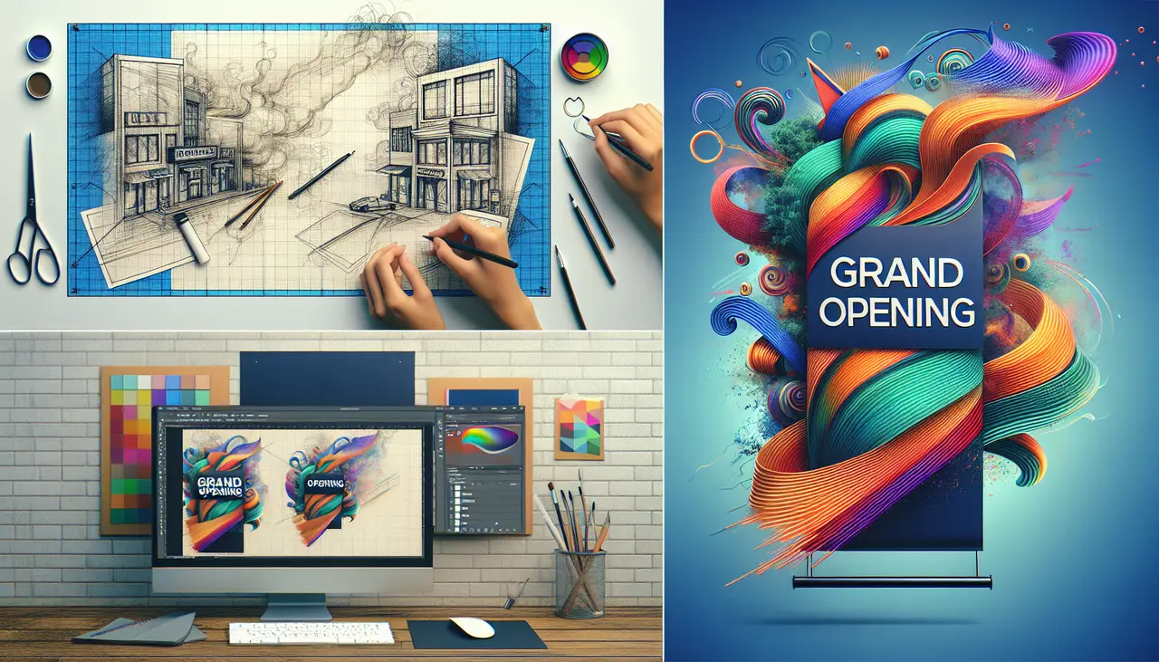From Concept to Creation: Crafting the Perfect Grand Opening Banner for Your Business