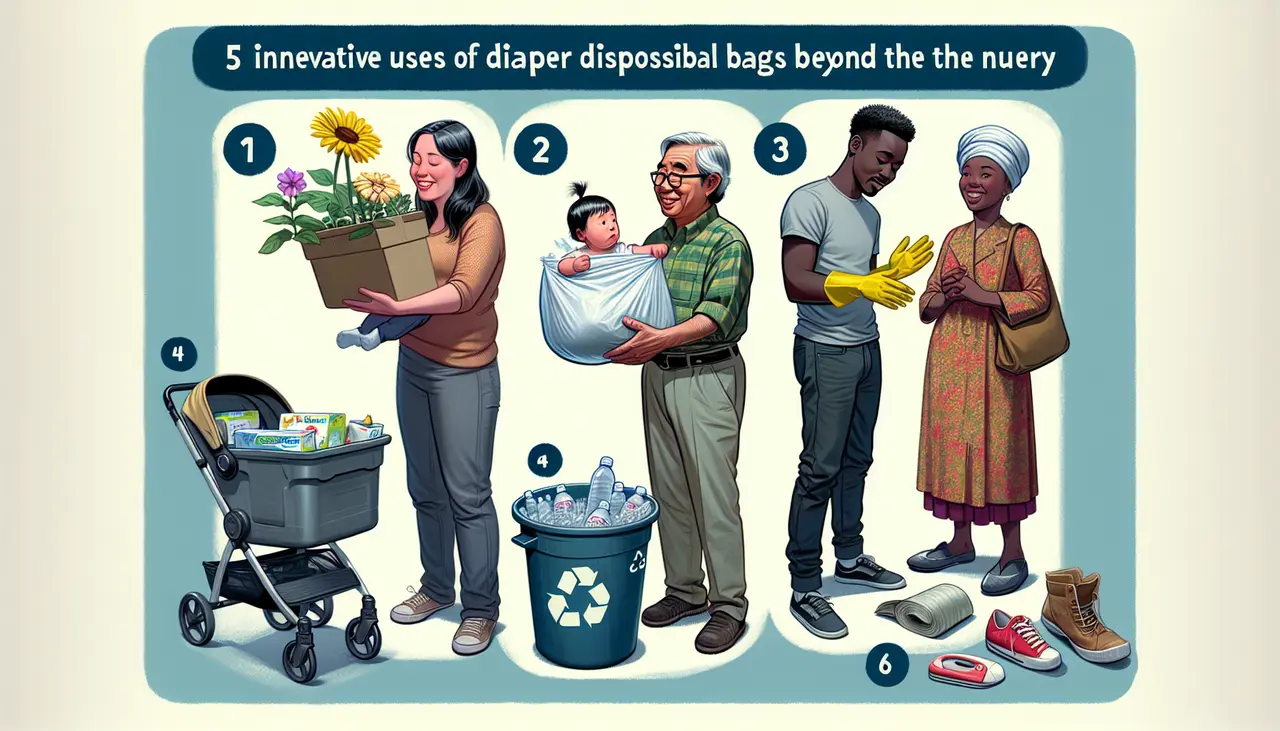 5 Innovative Uses of Diaper Disposal Bags Beyond the Nursery