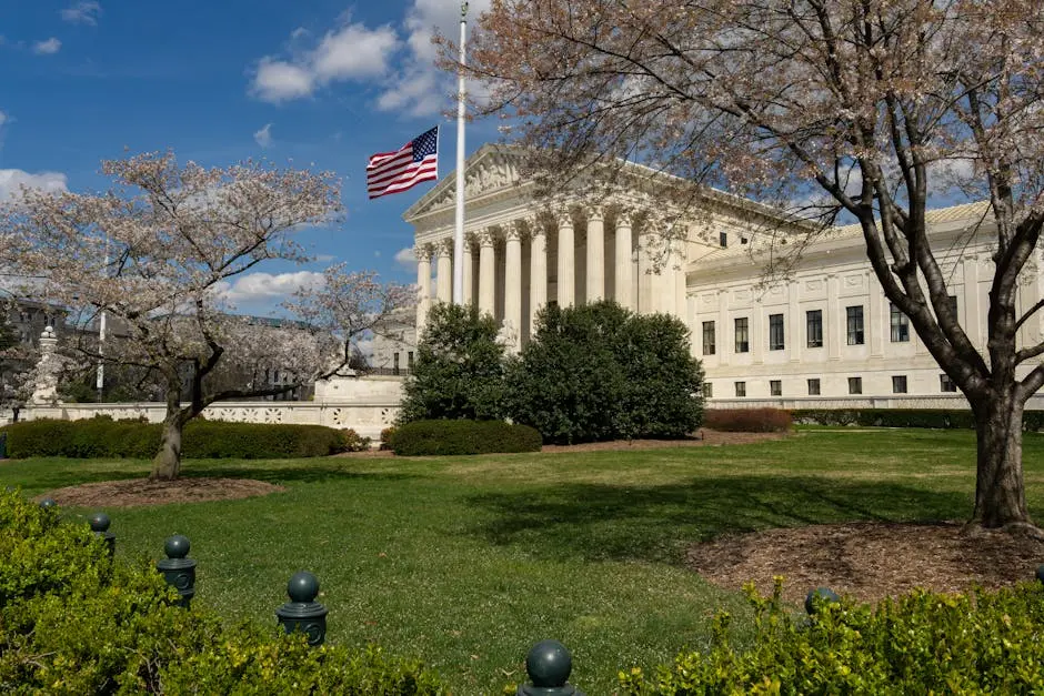 Photo of an Government Building at Spring