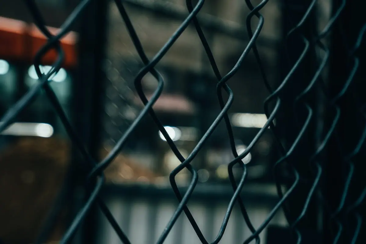 Close-up Photography of Gray Metal Chainlink Fence