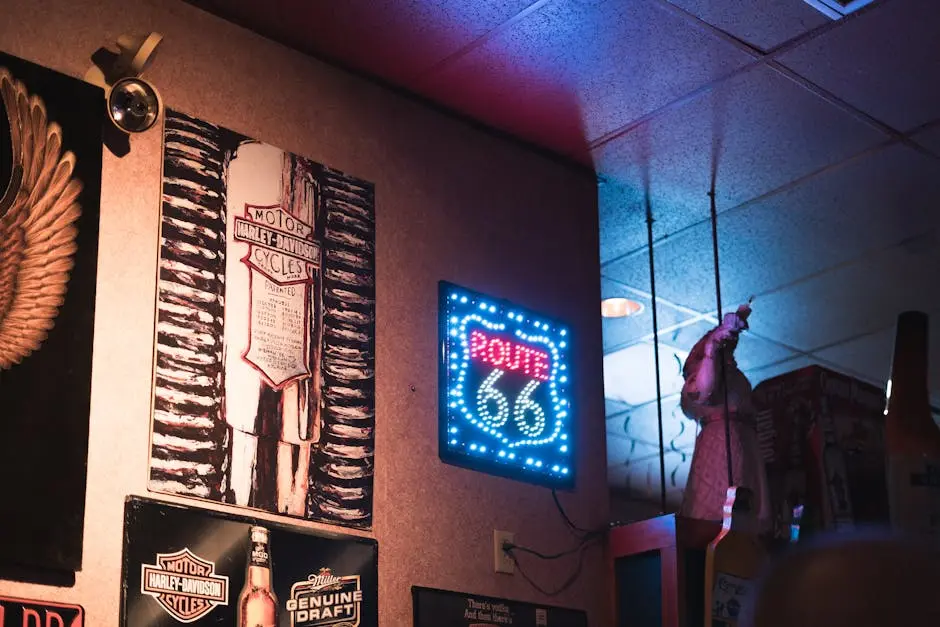 The Interior of a Tattoo Shop