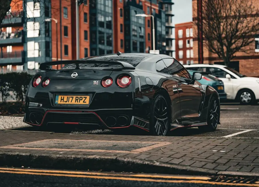 Black Car on the Street