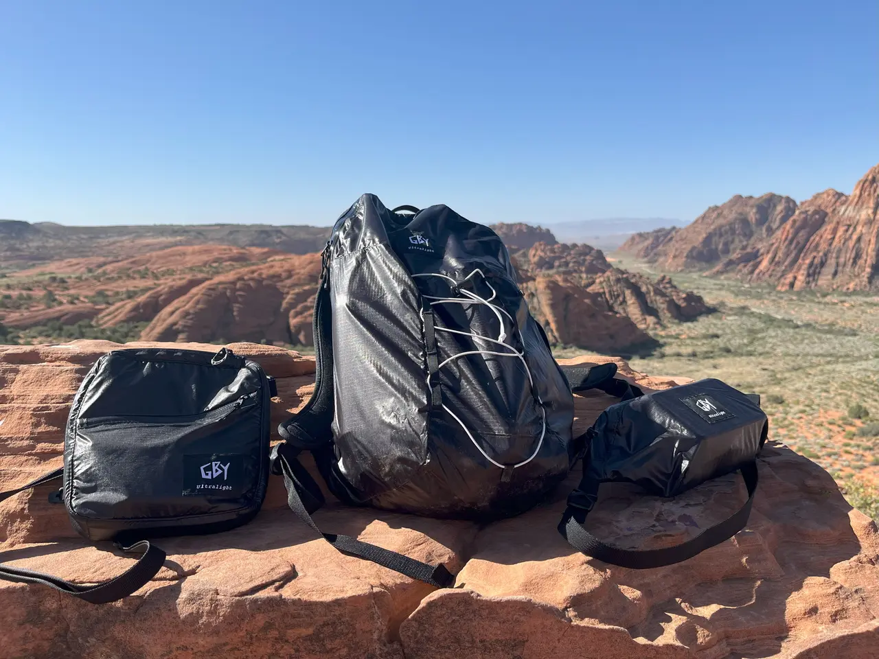 GBY ultralight bags including their ultralight backpack