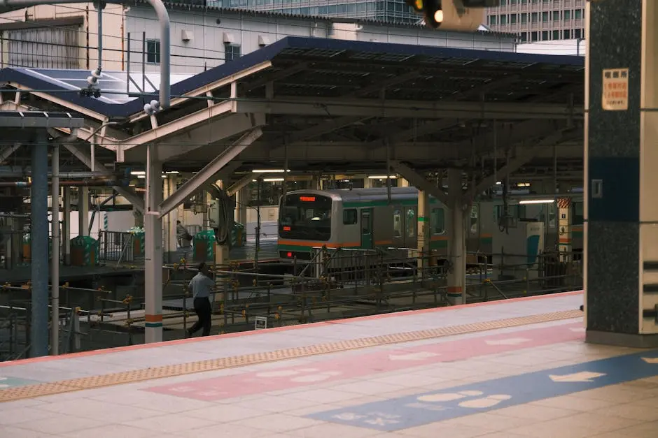 Train platforms